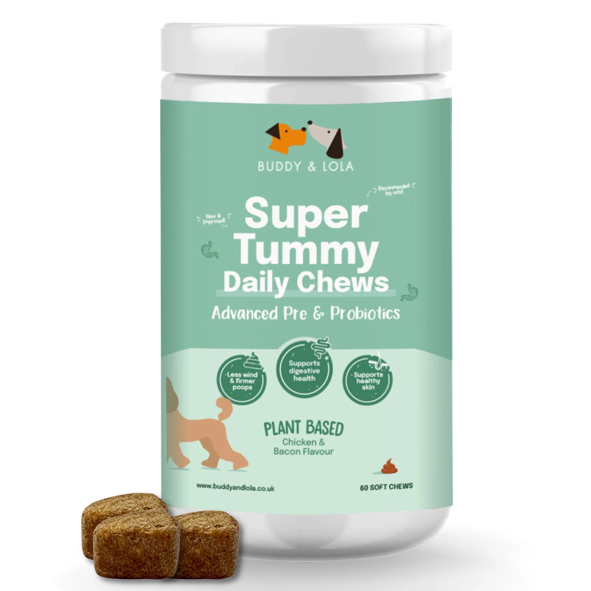 Probiotic chews for dogs