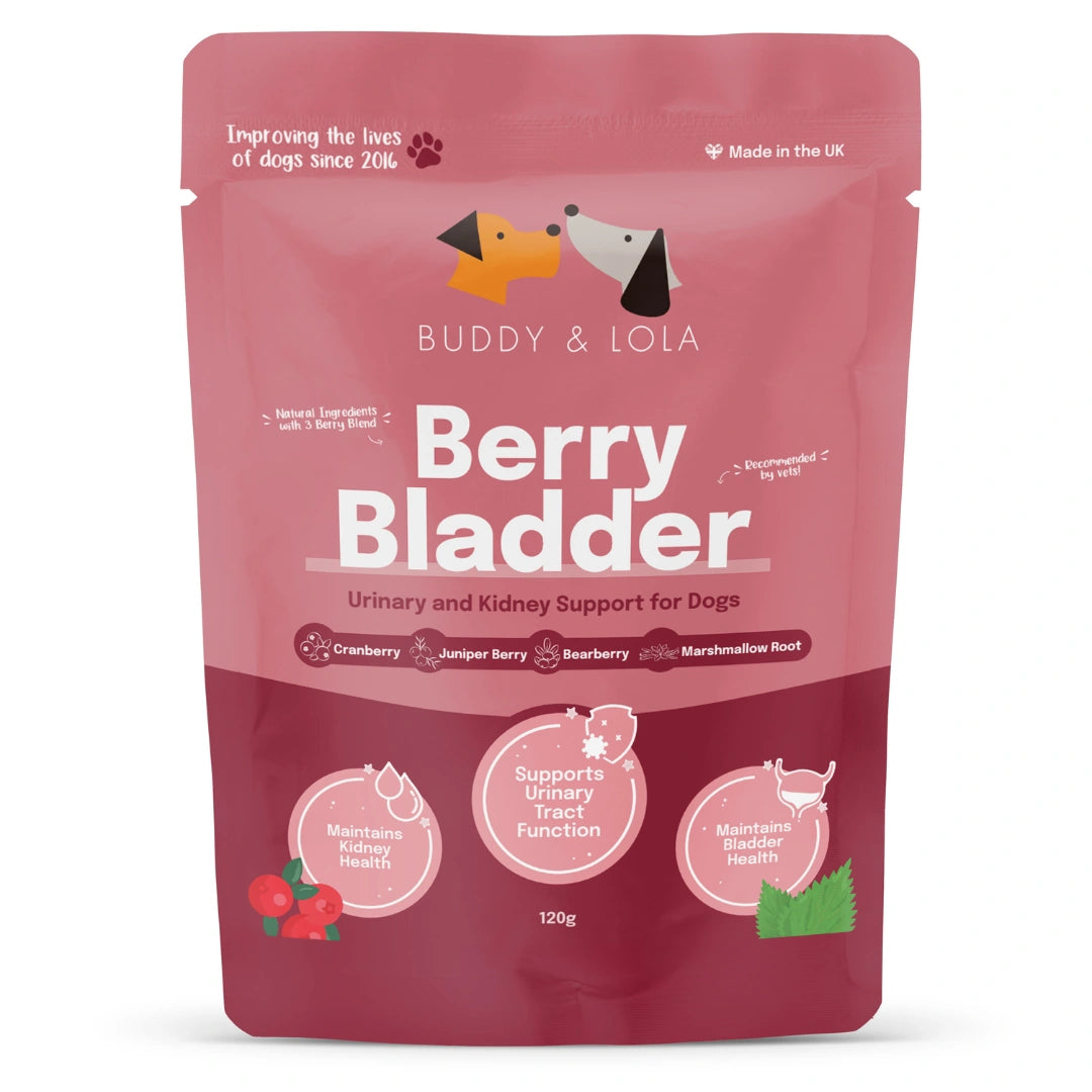 Berry Bladder Natural Kidney Bladder Support for Dogs