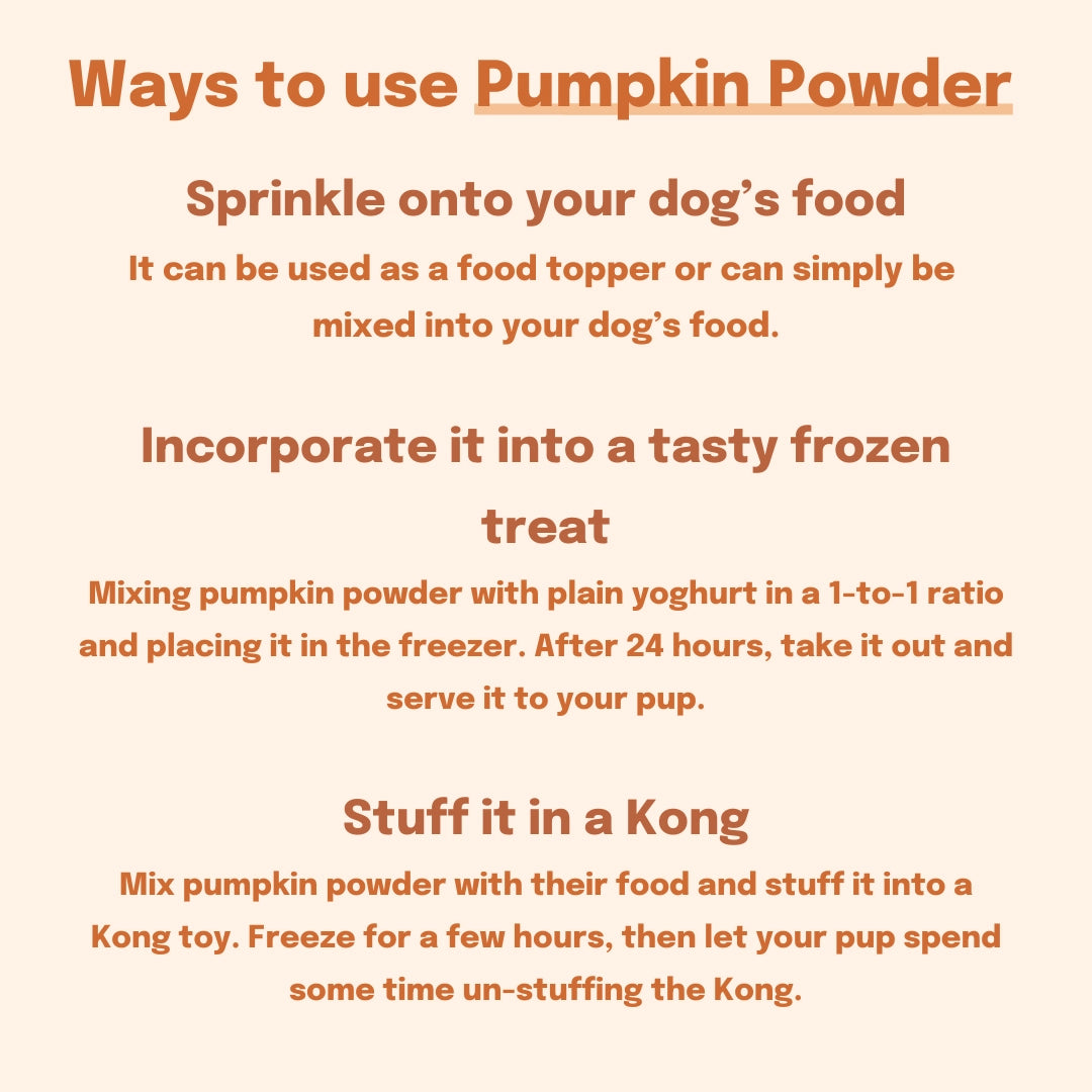 Wholesale - Pumpkin Powder