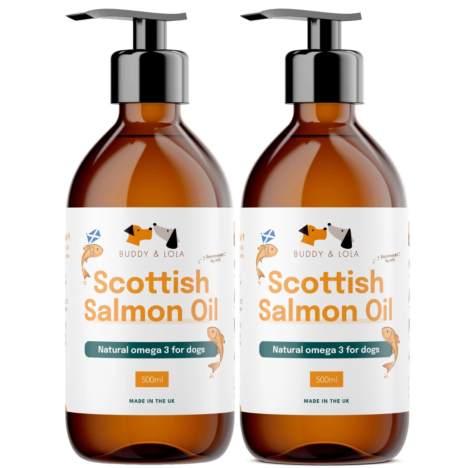 Omega 3 Salmon Oil For Dogs | Buddy & Lola