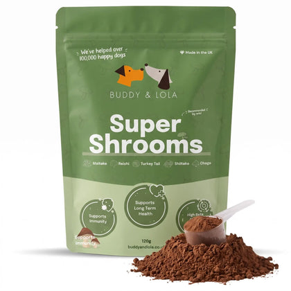 Mushroom supplement for dogs