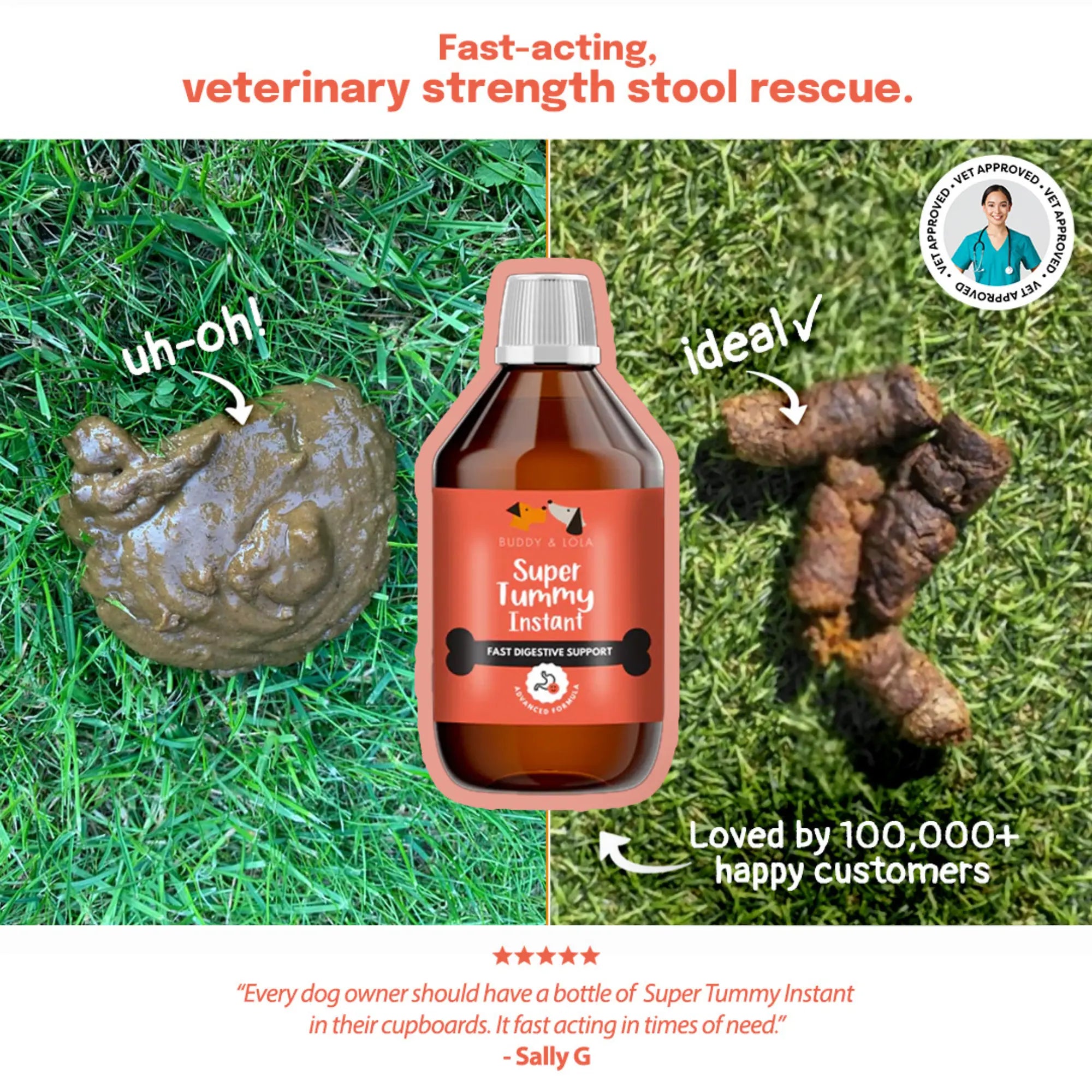 Fast-Acting Diarrhoea Relief For Dogs | Super Tummy Instant
